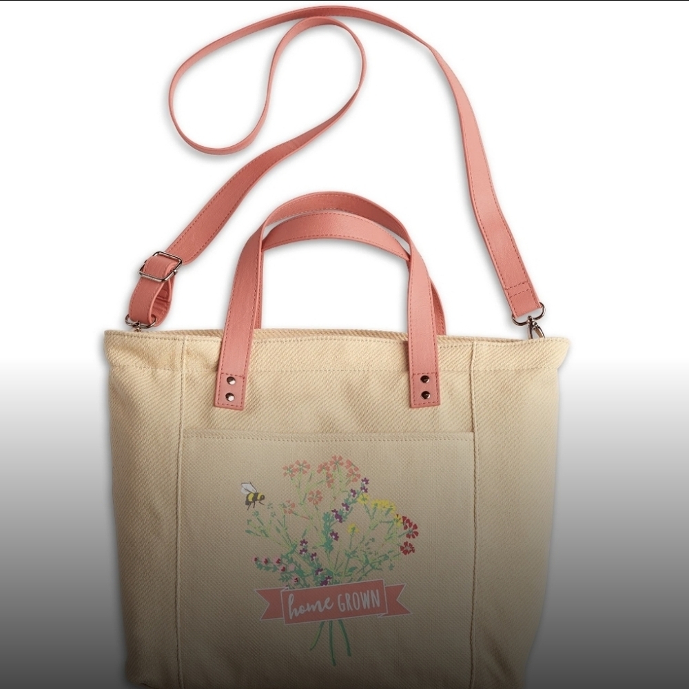 American Girl Tote Blaire Wilson Floral Home Grown Tote Bag